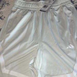 Adidas Men's Light Gray Athletic Shorts